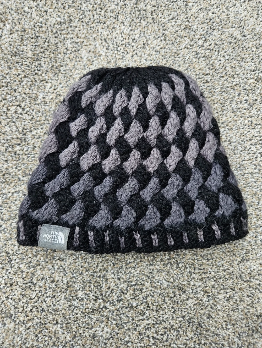 The North Face Beanie Thick Warm Stocking Cap Wool Alpaca Blend Hat Women’s OS